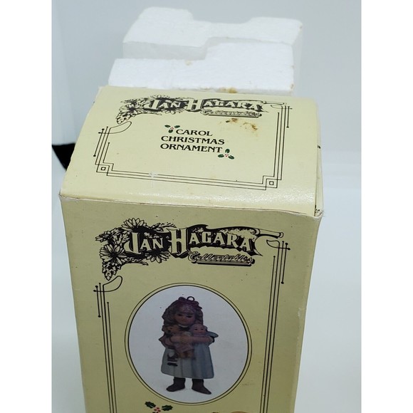 Jan Hagara Collection Porcelain Ornaments Set Carol Jill Jessica Lot of 3 - Picture 11 of 16